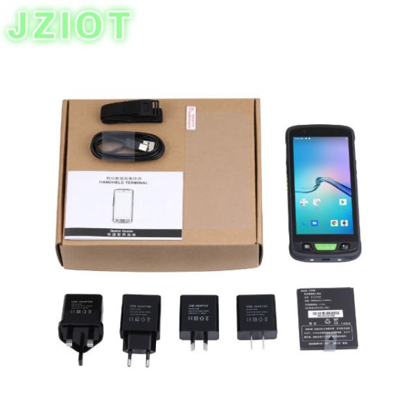 Cheap JZIOT V9000P Handheld Portable Barcode Scanner Wireless 2D Barcode Scanner Android OS GPS GSM for sale