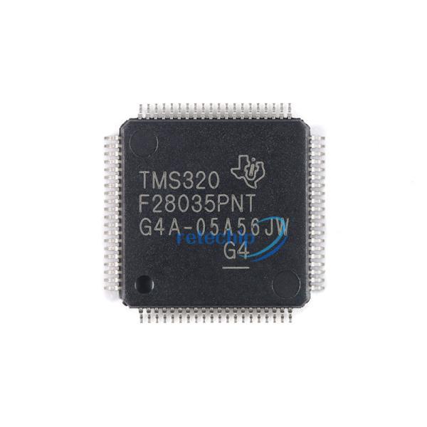 Cheap TMS320F28035PNT 32 Bit MCU Microcontroller Unit 64KB 10KB 60MHz FLASH LQFP80 for sale