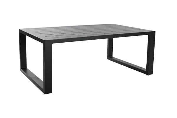 Cheap Black Metal Base Dining Room Table Modern Rectangle Customized for sale