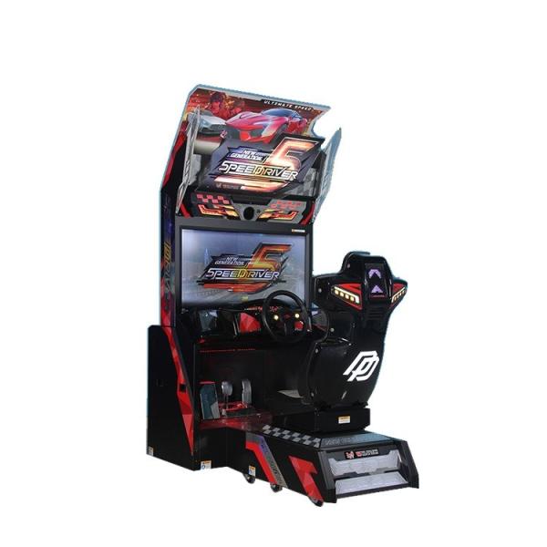 Cheap Electronic Simulator Speed Driver 5 Racing Arcade Machine for sale