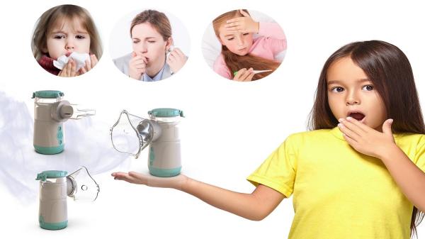 Cheap Efficient And Compact Nebulizer Inhaler Machine For Quick Relief for sale
