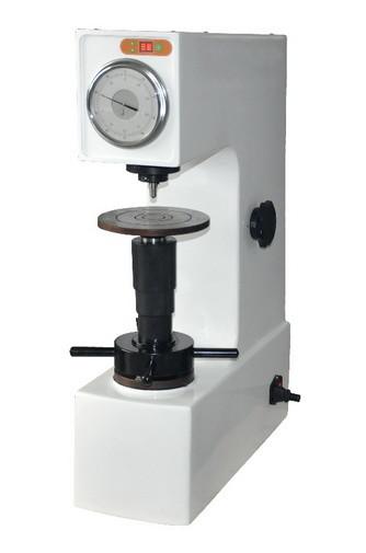 Cheap Dial 0.5HR Motorized Loading Rockwell Hardness Testing Machine Vertical Height 170mm for sale