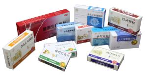 Best Eco-Friendly Folded card storage boxes For Medicine packaging personized logo custom shape wholesale