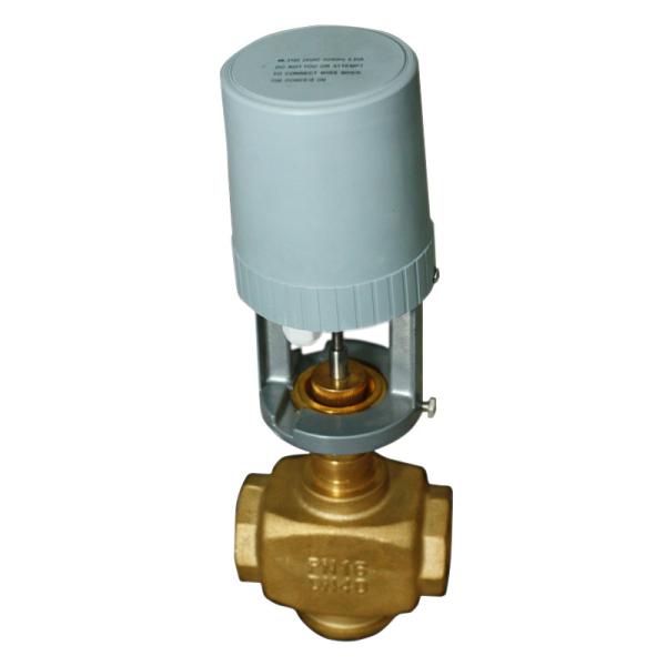 Cheap Modulating Control Motorized Ball Valve Manual Operation 3- Point  / On Off Modec for sale