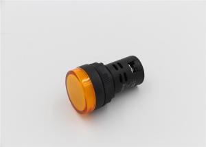 China Yellow LED Indicator Lamp Plastic Control Panel Indicator Lamps AD16-22D Series on sale