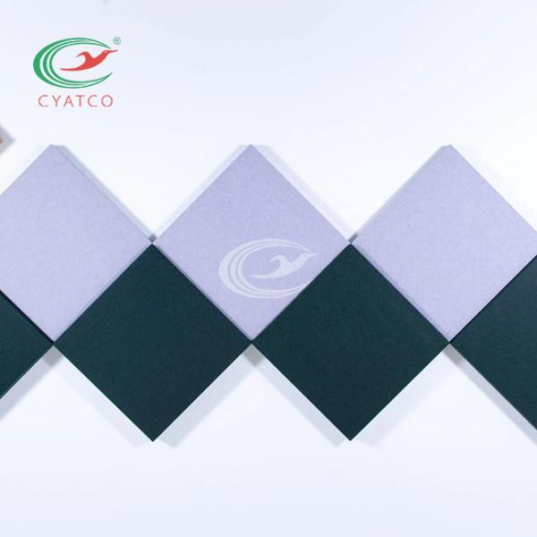 Cheap Odorless Durable Sound Absorbing Wall Tiles , Multipurpose Studio Foam Tiles for sale