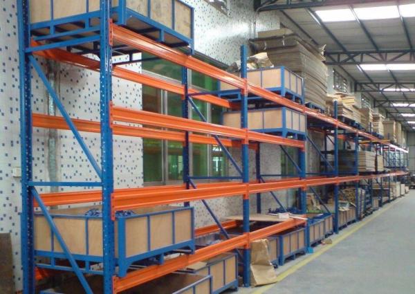 Cheap Strength and Rigidity Selective Pallet Racking for Preventing Compression Damage for sale