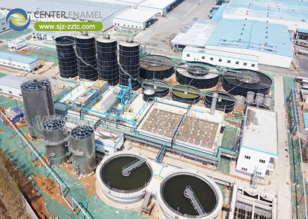 Cheap Center Enamel Provides CSTR Reactor For Lesotho Biogas Project for sale