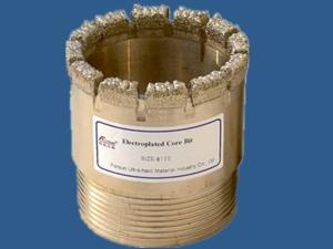 China Hard Impregnated Diamond Core Bits Electroplated Diamond Drill Bits on sale