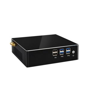 Core i7 10510U i5 10210U Mini PC i3 10110U 4K  dual Lan Barebone Desktop Computer with Win10 pro Linux WiFi Type-C