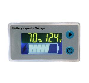DC 100V Car Lithium Ion Battery Level Indicator 5mA With Color Screen