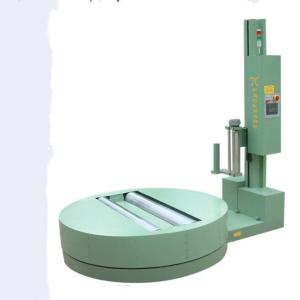 pallet packing machine with stretch wrapping machine for pallet load