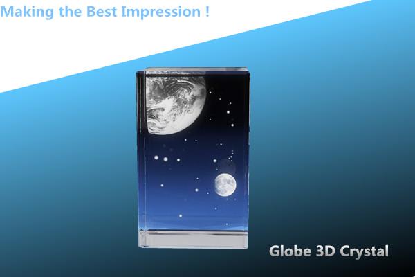 Cheap 3D GLOBE CRYSTAL RECTANGLE/2D GLOBE CRYSTAL CUBE/GLOBE CRYSTAL BLOCK/3D CRYSTAL AWARD for sale
