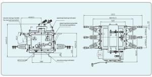 Power Distribution Air Load Break Switch , Load Break Interrupter Switch