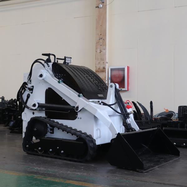 Cheap Double Cylinder Compact Skid Steer Dingo Stand On Attachments With Track for sale