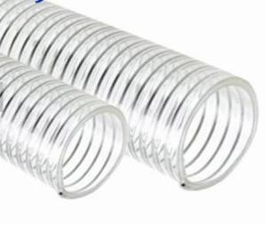 50m/Roll PU Suction Hose , 6mm thick 5/8 Suction Hose With Wire Helix