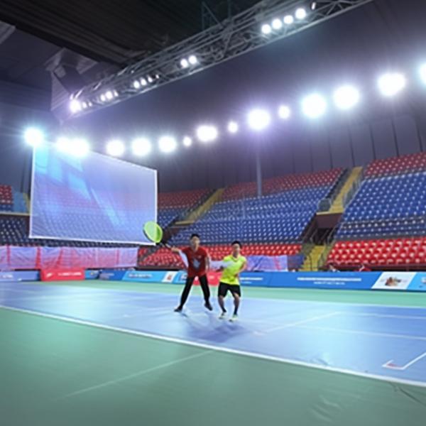 Cheap P3 Large Stadium LED Display Screen AC220V / 50Hz Input Voltage for sale
