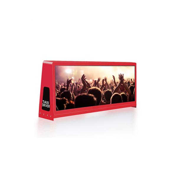 Cheap P5 Full Color Video Taxi LED Display , 1/8 Scan Truck Mobile LED Display Board for sale