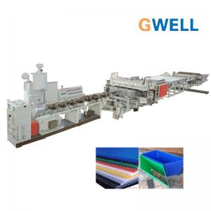 Best PP Hollow Profile Sheet Extrusion Machine PE Hollow Board Production Line Provide Installation And Commissioning wholesale