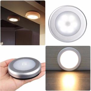China Cordless Battery-Powered LED Night Light Motion Sensor Light on sale