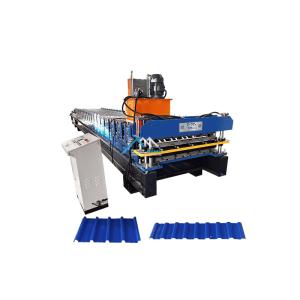Delta PLC Controlled Double Layer Roof Sheet Machine