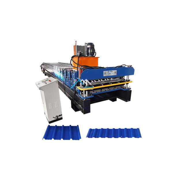 Cheap Delta PLC Controlled Double Layer Roof Sheet Machine for sale