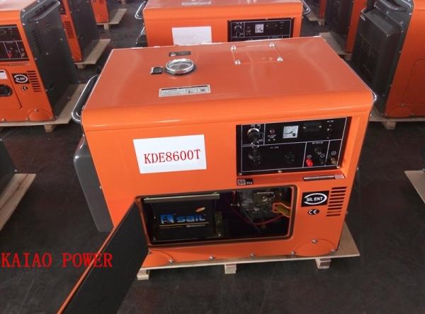Cheap Enclosed Shop Small Ultra Silent Generator Fuel Efficient AVR Excitation System for sale