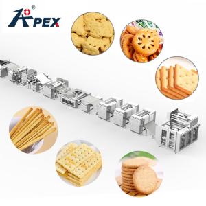 Customized Cookie Making Machine Hard And Soft Wafer Automatic Biscuit Production Line
