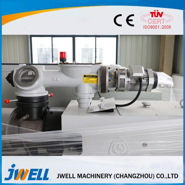 Cheap Jwell cross-section cable duct PVC (WPC) profile extrusion line for sale