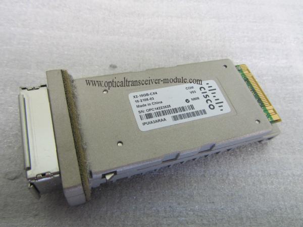 Cheap Custom X2-10GB-CX4 Small Form Factor Pluggable SFP X2 Transceiver Module for sale