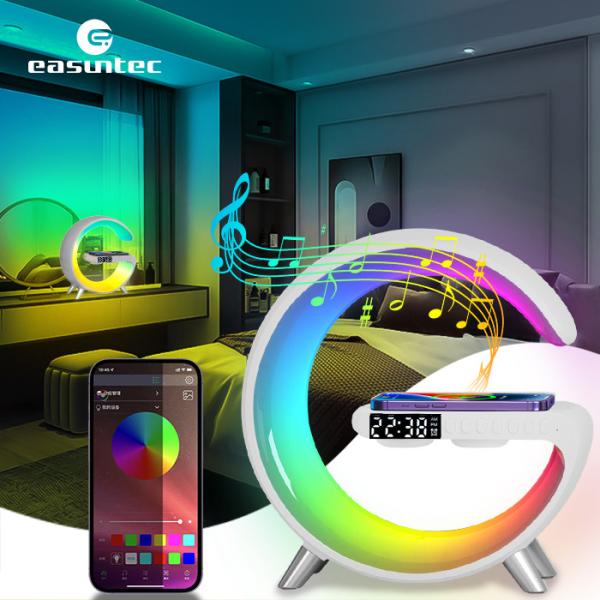 Cheap Multiscene Dimmable G Smart Light Sound Machine RGB LED G Shaped Lamp for sale