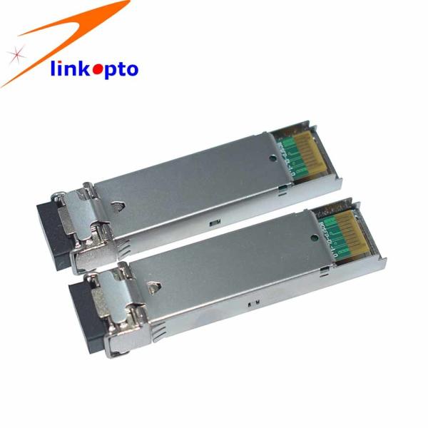 Simplex LC Bidirectional Sfp Module , 1.25G Gigabit Sfp Module ESB4512 - 3LCD80