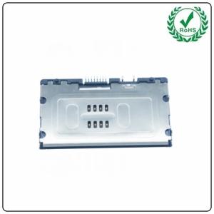 China 50V Smart Card Reader Connector , 8+2pin SMT IC Card Socket For POS on sale