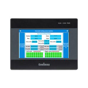 Best PLC Automation Control Panel Single Phase 6 Channel 60K Colors Screen PLC HMI All In One wholesale