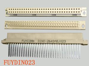 China DIN Type 2 rows 64 Pin Receptacle B Type Eurocard DIN 41612 Connector, Straight PCB Connector 2.54mm pitch on sale