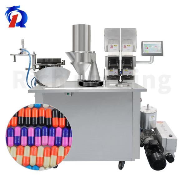 Cheap Double Loader Semi Automatic Small Scale Capsule Filling Encapsulating Machine for sale