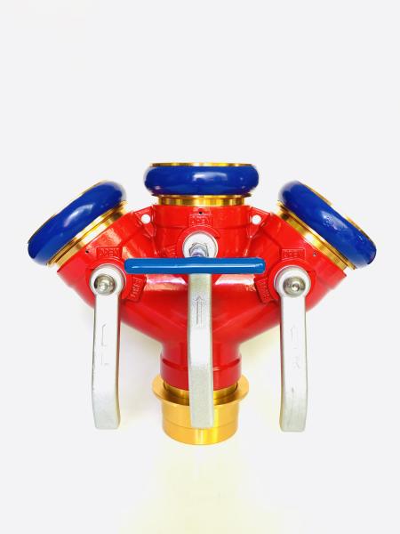 Cheap Smooth Connection 3 Ways 2.5" Inlet Wye Gate Valve for sale