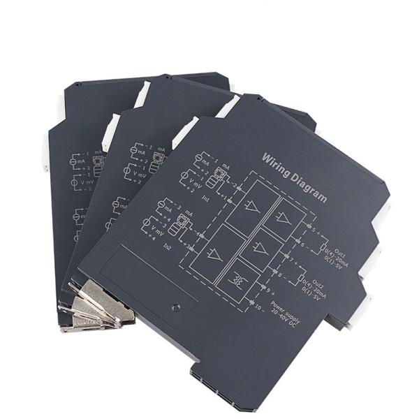 Cheap 4-20mA Input Output Signal Isolation Module Analog Signal Transmitter Isolator Din Rail Mounting for sale