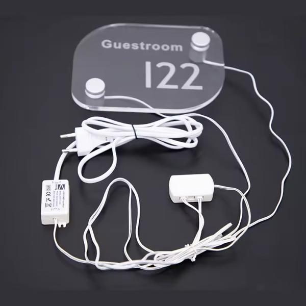 Cheap Custom Acrylic LED Signs with CE Certification and Illuminated Logo Letters using 2835 LED Strip for sale