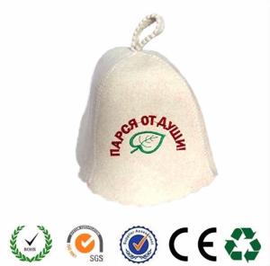 Best Eco-Friendly Feature 100% sheep wool felt russian banya sauna hat wholesale