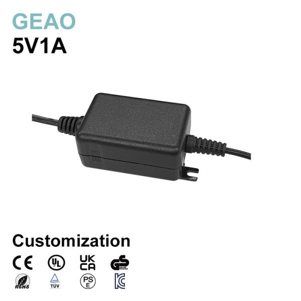 Cheap OEM 5V 1A 6W Desktop Power Adapter AC DC With Safety Protection for sale