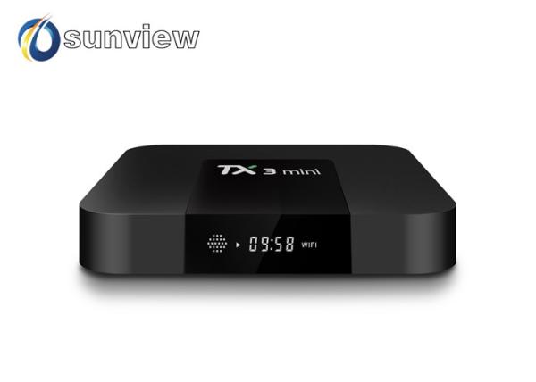 Cheap 4K Quad Core Android Tv Box  RJ45 Ethernet Port Built - In Wifi Access for sale