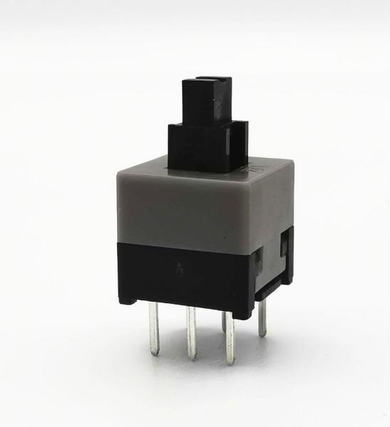 Cheap 6P DIP 8.5x8.5 Lock And Non Lock Push Button Micro Key Switch for sale