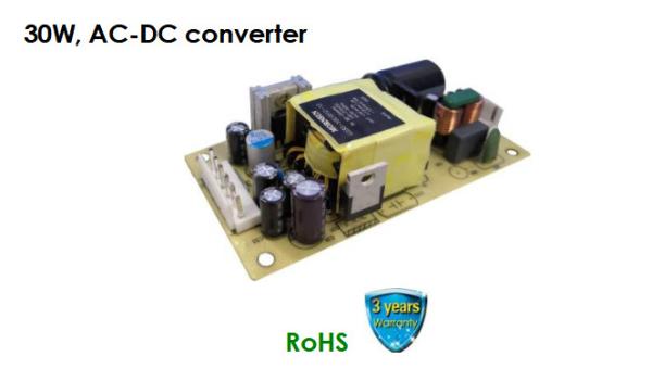 Cheap 30W AC DC Open Frame Switching Power Supply with three Outputs for sale