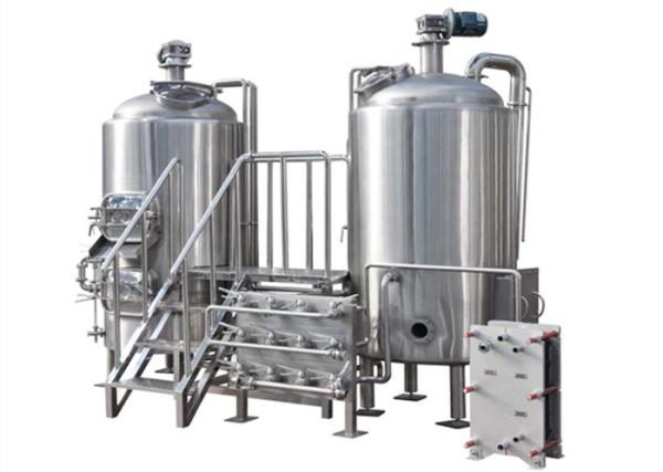 Cheap Customization Of Craft Beer Brewing Equipment , Durable Beer Production Line for sale