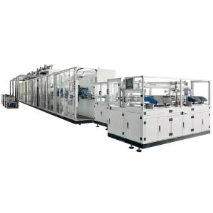 Automatic Baby Diaper Making Machine With PLC Control And Touch Screen