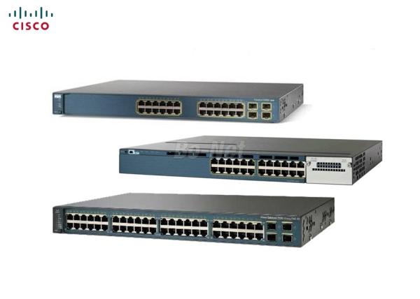 Cheap Layer 3 Manageable Network Cisco Gigabit Switch 48 Port IPV6 IP Services WS-C3560G-48TS-E for sale