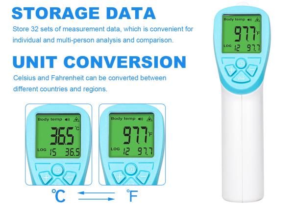 Cheap Timely Fever Alarm Digital Infrared Thermometer for sale