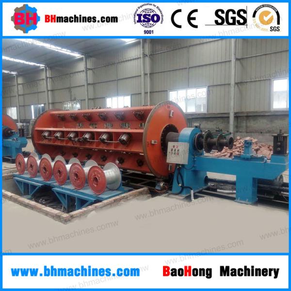 Cheap Wire Stranding Machines With Batch Loading JLK630 / 6+12+18+24 Rigid Frame Stranding Machine for 630 mm Bobbin DIN for sale