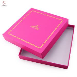 China Printed Cardboard Boxes with Lid | Customized Gold Foil Personalised Packaging Boxes on sale